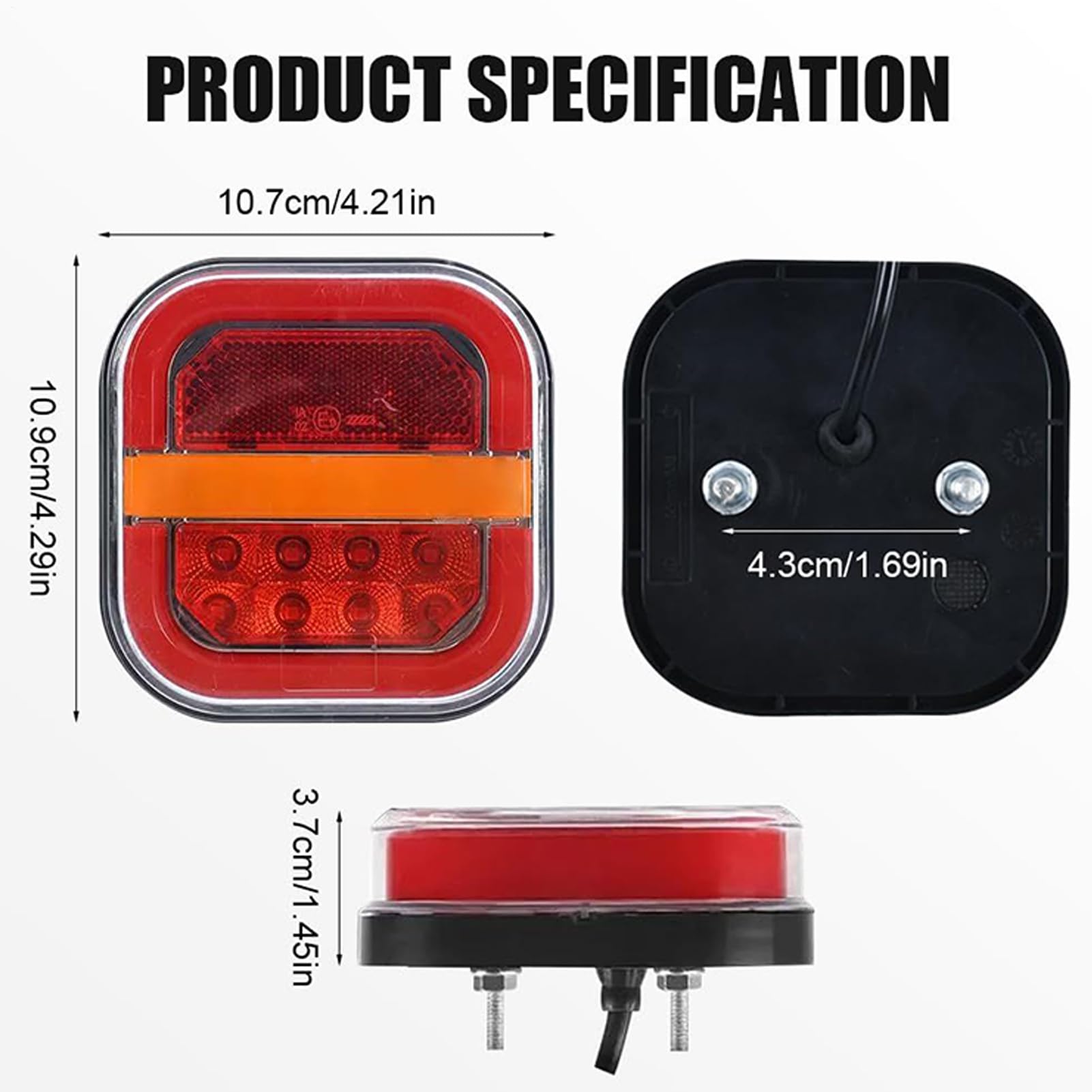 Światła Tylne LED Do Przyczep Lampa Tylna Do Holowania