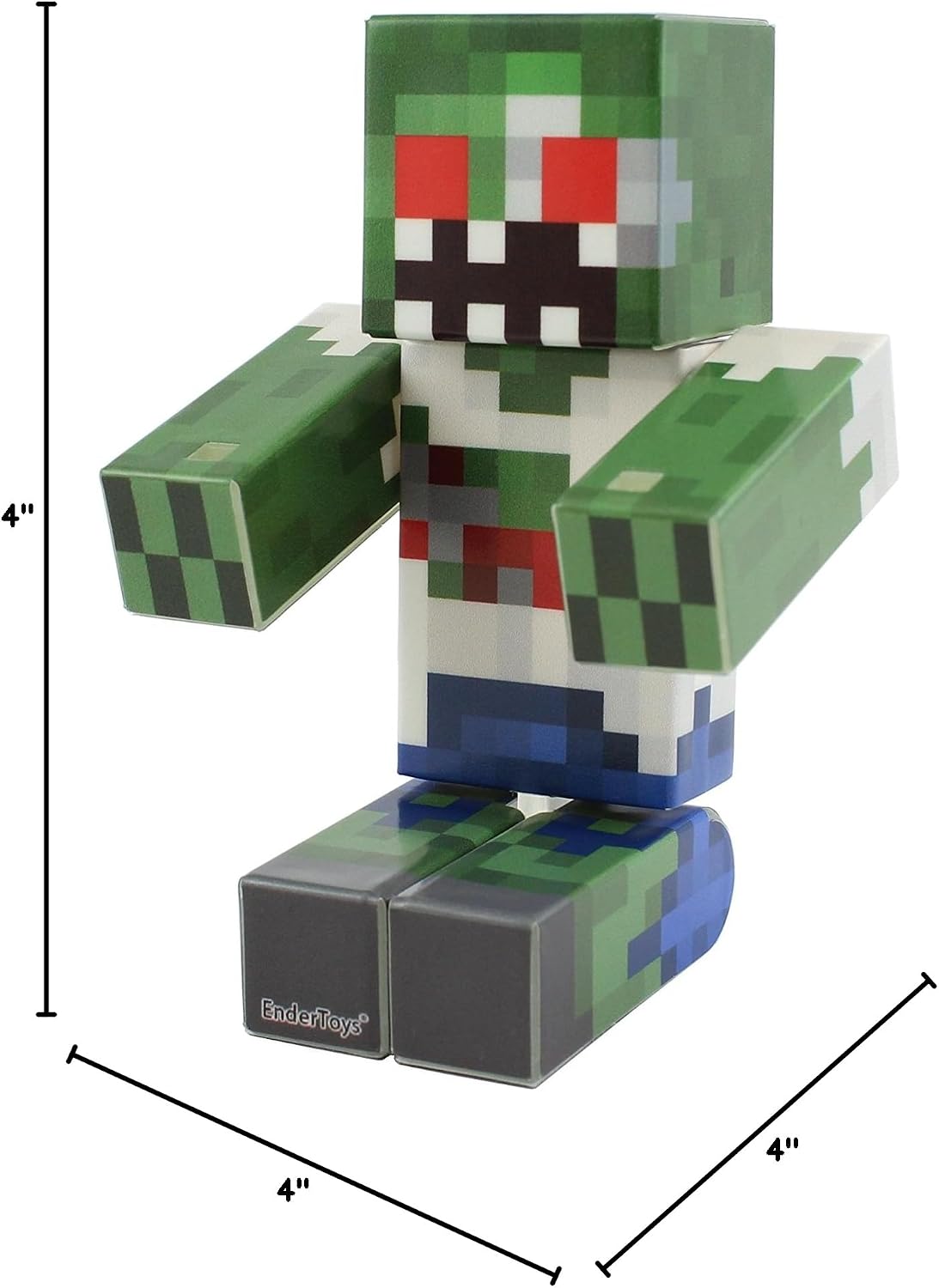 EnderToys Zombie Action Figure