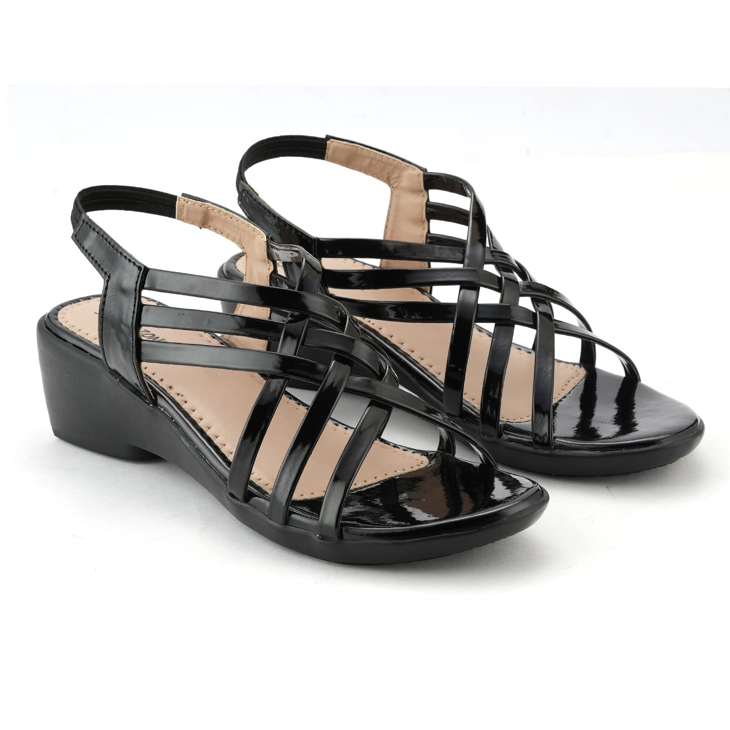 SANDAL ZONE Womens/Girls Stylish & Comfortable Wedge Platform Heel Fashion Sandals for Women & Girls (B0BX6HPC7P) Amazon Price History, Amazon Price Tracker