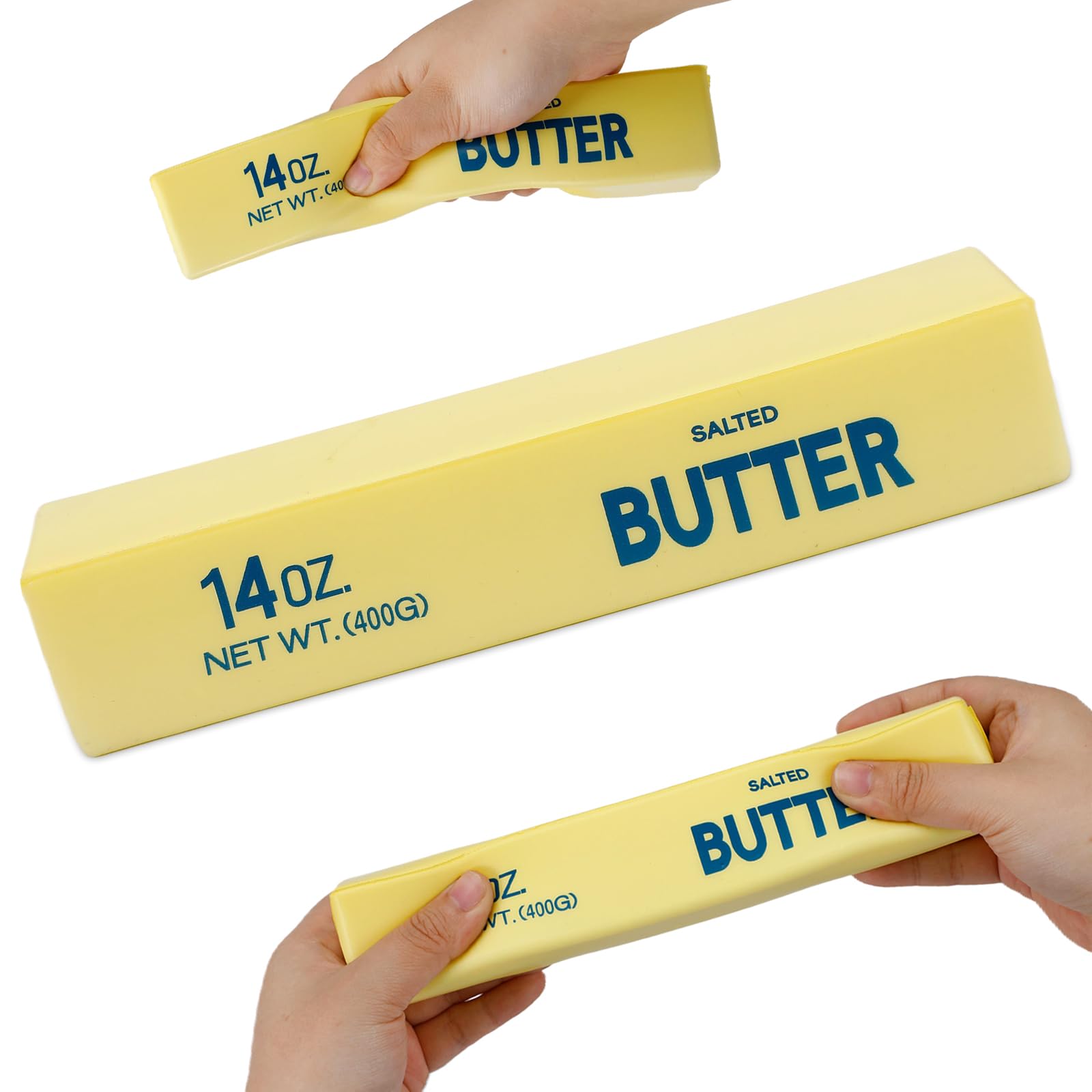Photo 1 of 1Pack Large Butter Squishy, Slow Rising Cute Food Stress Balls for Adulds Anxiety Relief Squishies Soft Fidgets for ADHD Gifts Office School