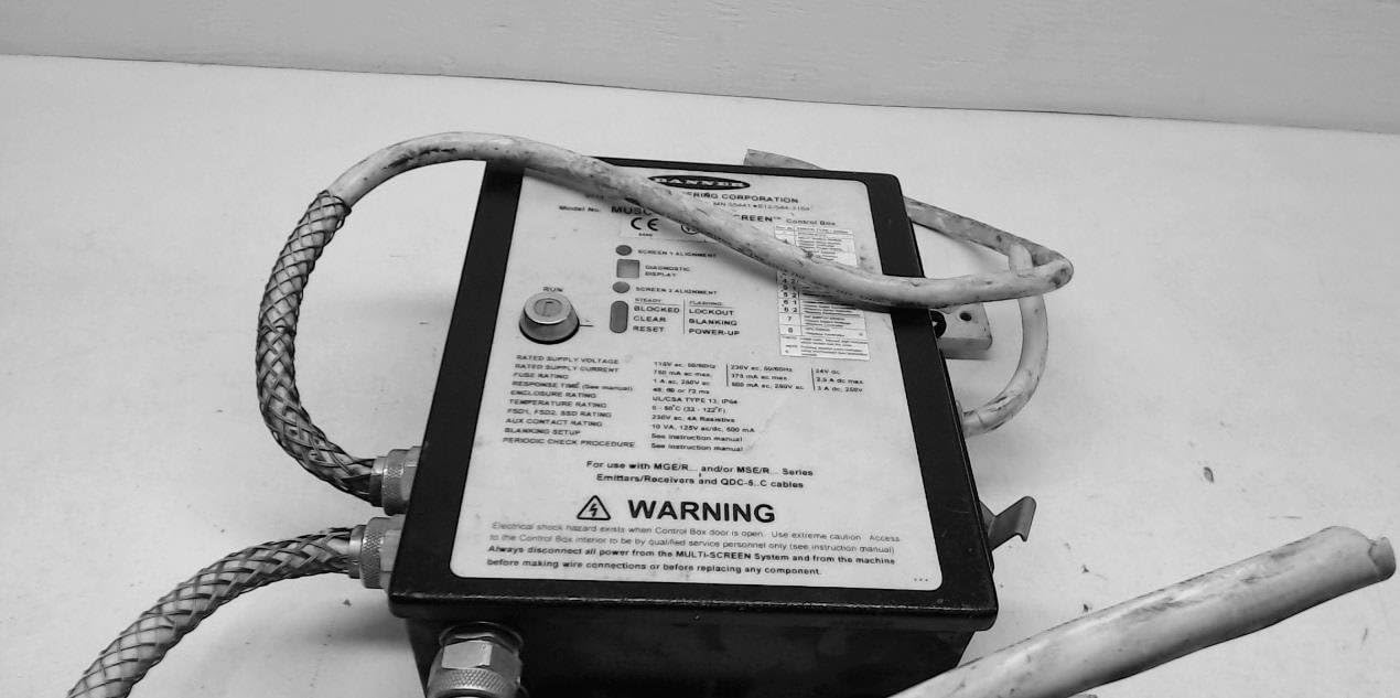 Banner Engineering MUSC-1 Multi-Screen Light Curtain Control Box 115-230 Vac