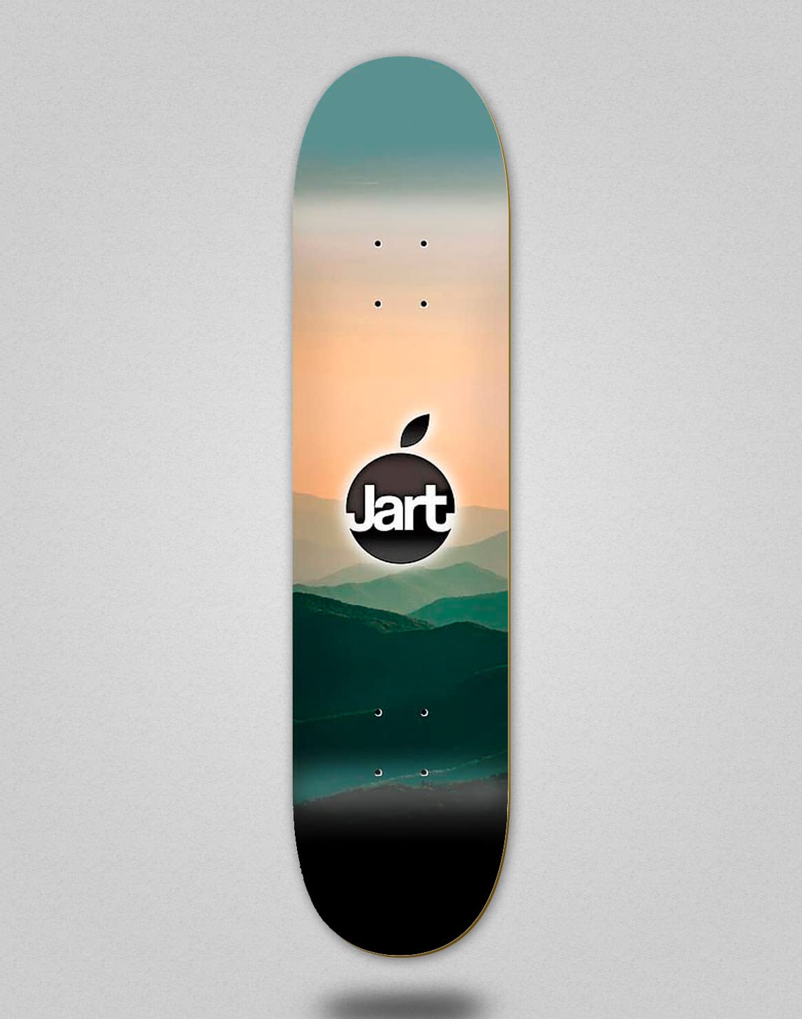 Jart skate Skate Deck Planche Orange Mountain 8,25" x31,7