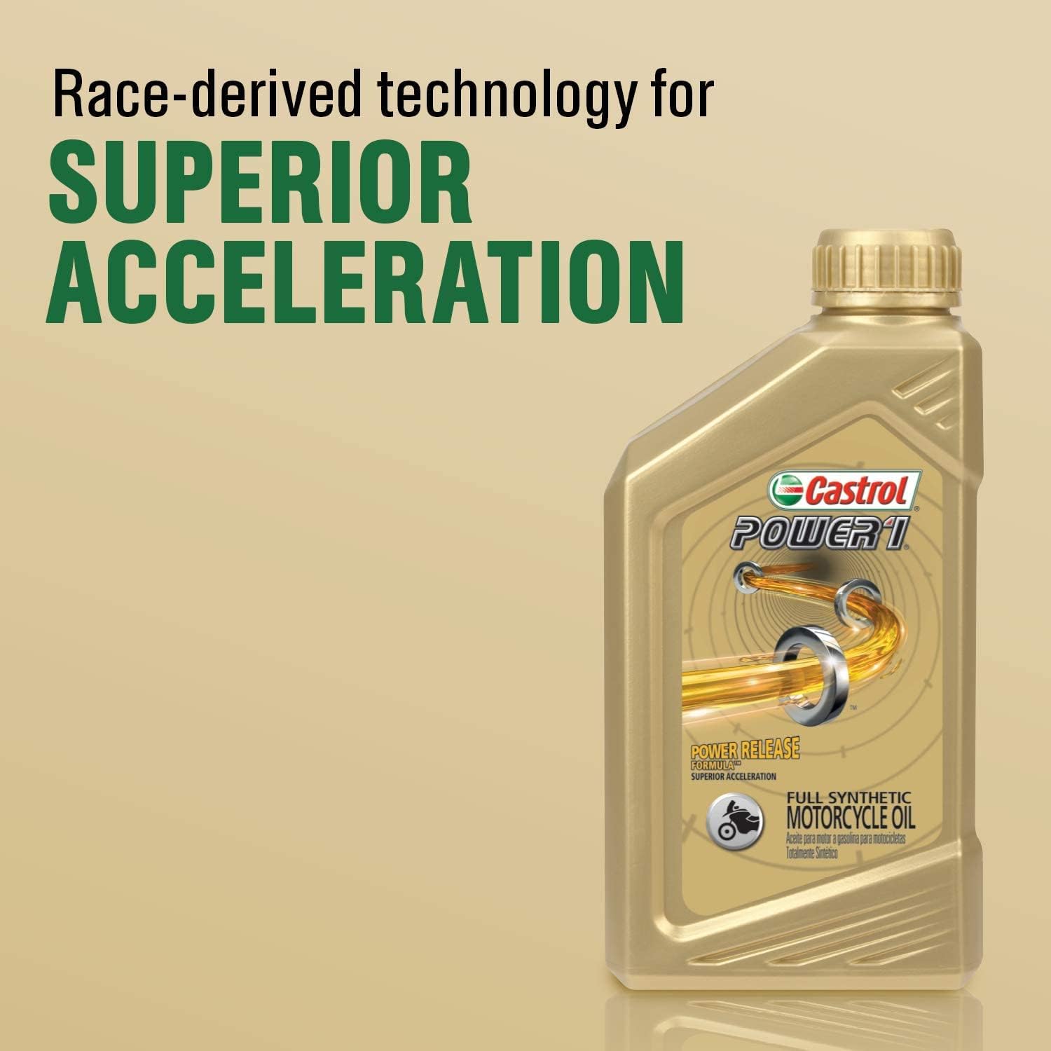 Castrol Power1 4T 5W-40 Full Synthetic Motorcycle Oil, 1 Quart, Pack of 6 6 61NdKVlTtLL. AC SL1500