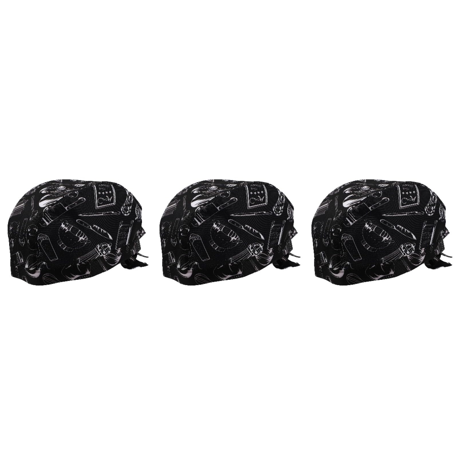 SHERCHPRY 9 Piezas Sombrero De Cocinero Gorro Abullonado Sombrero De Cocina Barbacoa Sombreros De Catering Tapas De Trabajo Gorras para Sombrero Gorros De Chef para Algodón