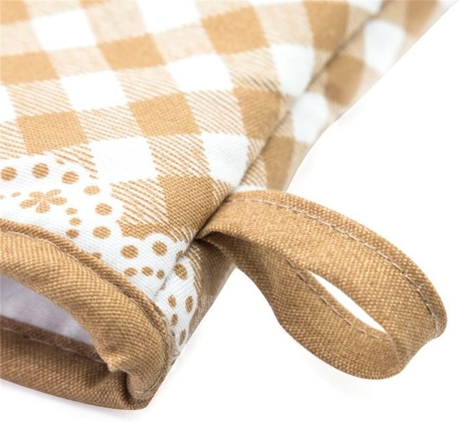 Microwave Oven Mitts Bakeware Oven Mitts, Oven Mitts for Grilling Or Kitchen Oven Mitts, Baking Gloves (Color : D, Size (D