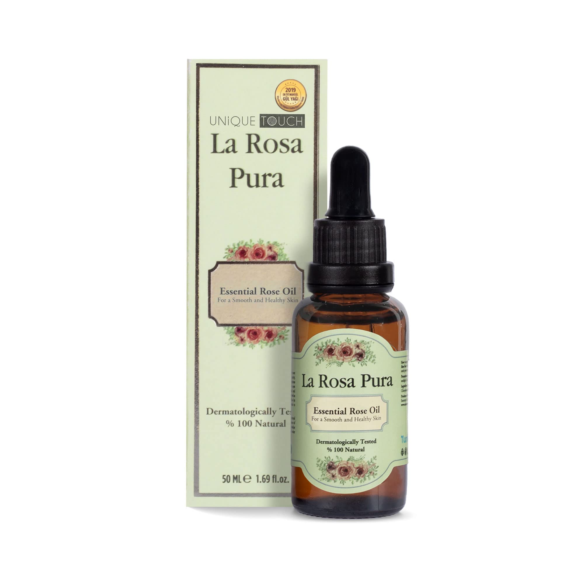 La Rosa Pura - Essential Rose Oil 50ml - Hydrating and Smoothing - Anti Aging