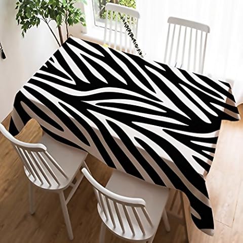 Violetpos - Mantel de lino lavable antimanchas Cover