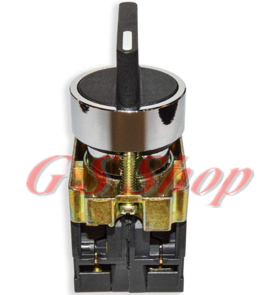 ベース TRIAL BS-3S Stage Input Selector II IndustrialField XB2 BJ33 2 N/O 3 Positions Momentary Key