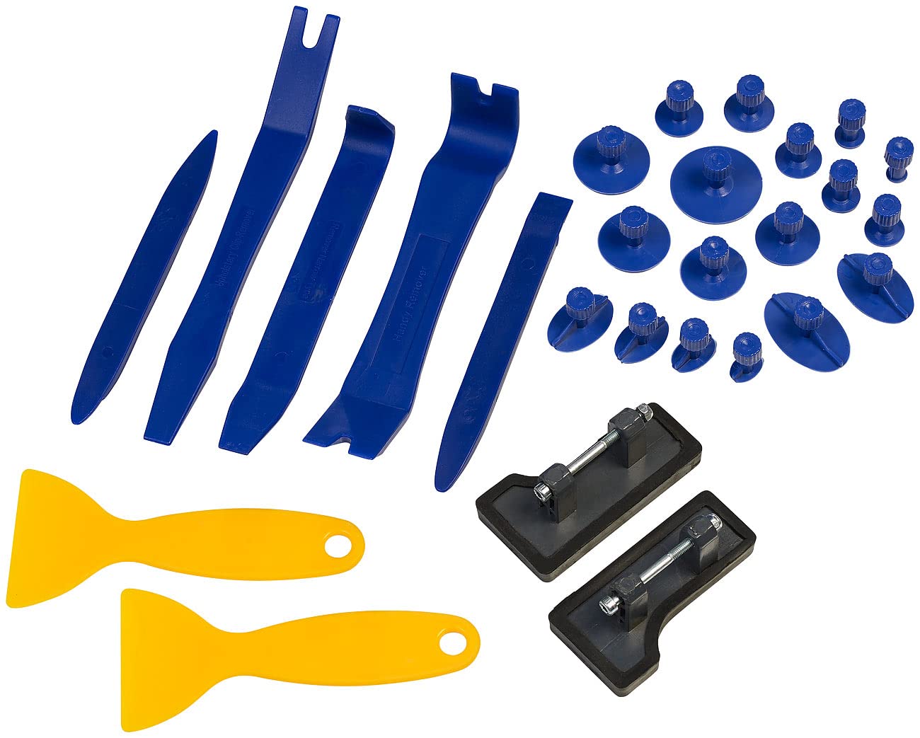 Kit de débosselage automobile 38 pièces KRS-11 avec pistolet à colle [AGT]