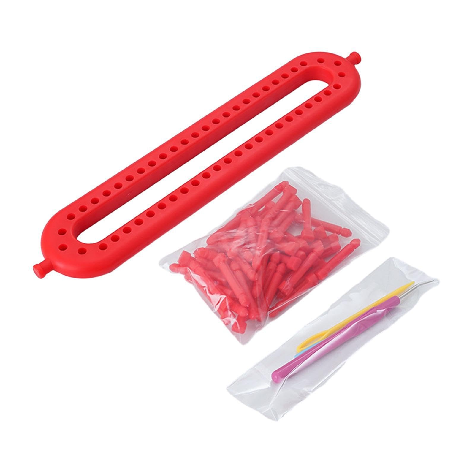 KIXZSAZ Sock Hat Scarf Scarves Maker Knitting Looms Portable Weaving Tools Beginners Arts and Crafts Beginners Home Arts Crafts Knotting Making Tools Durable