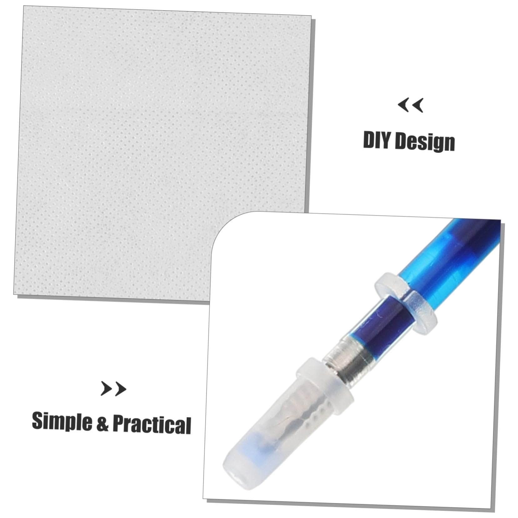 ULDIGI Stabilizer for Embroidery Embroidery Stabilizer Water Soluble Film for DIY Projects