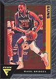 2020-21 PANINI FLUX #142 MIKAL BRIDGES PHOENIX SUNS BASKETBALL OFFICIAL TRADING CARD OF NBA