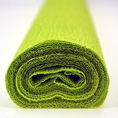 Rouleau de papier crépon à forte élasticité | Lot de 2 bobines souples de 42 couleurs
