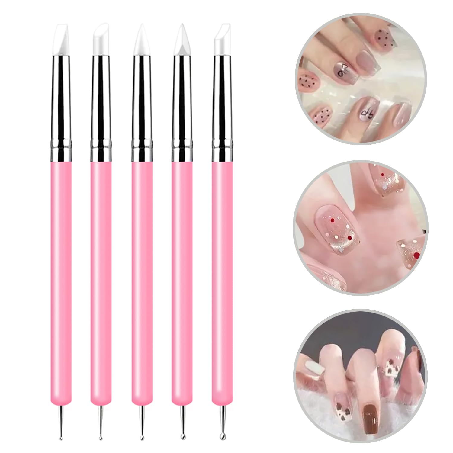 Clay Sculpting Tools Set - 10 Piece Silicone Kit -9