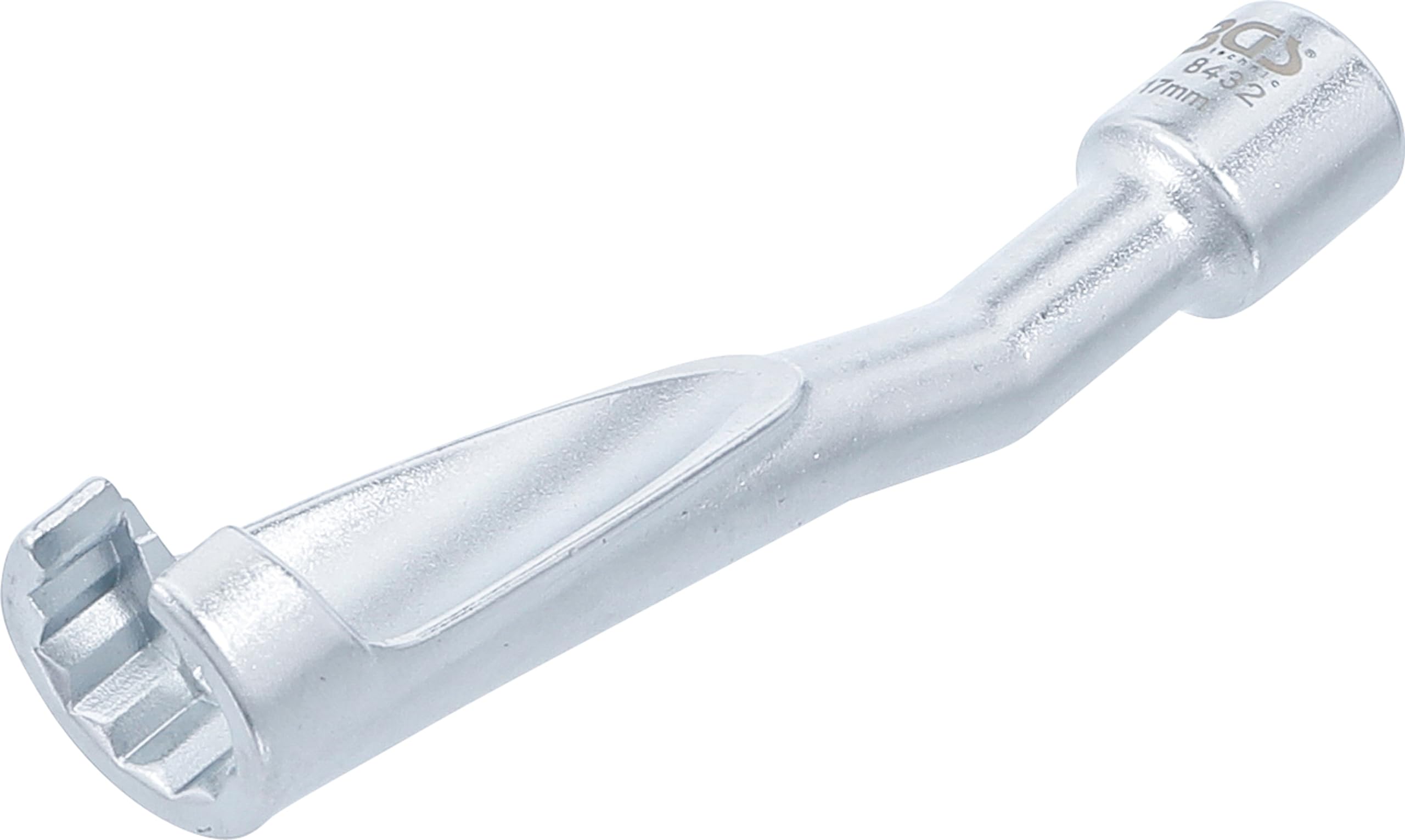 BGS 8432 | Special Wrench for Injection Lines | for BMW, Opel / Vauxhall 2.5TD, Mercedes-Benz | 10 mm (3/8") Drive | 17 mm