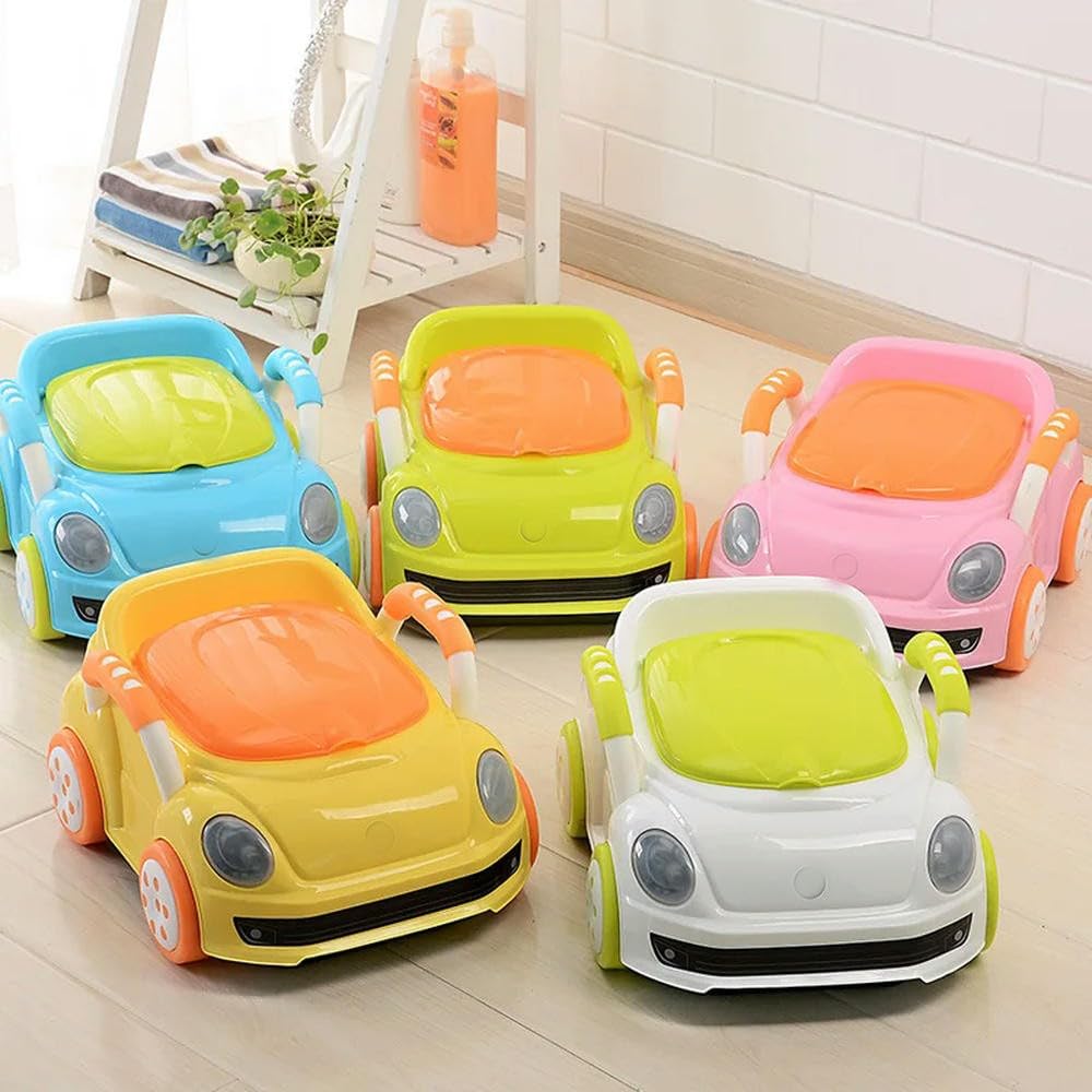 NYSDM Candy Color Car Style Trainer Plastikowy nocnik podróżny dla dzieci 0-5 lat dla chłopców i dziewczynek