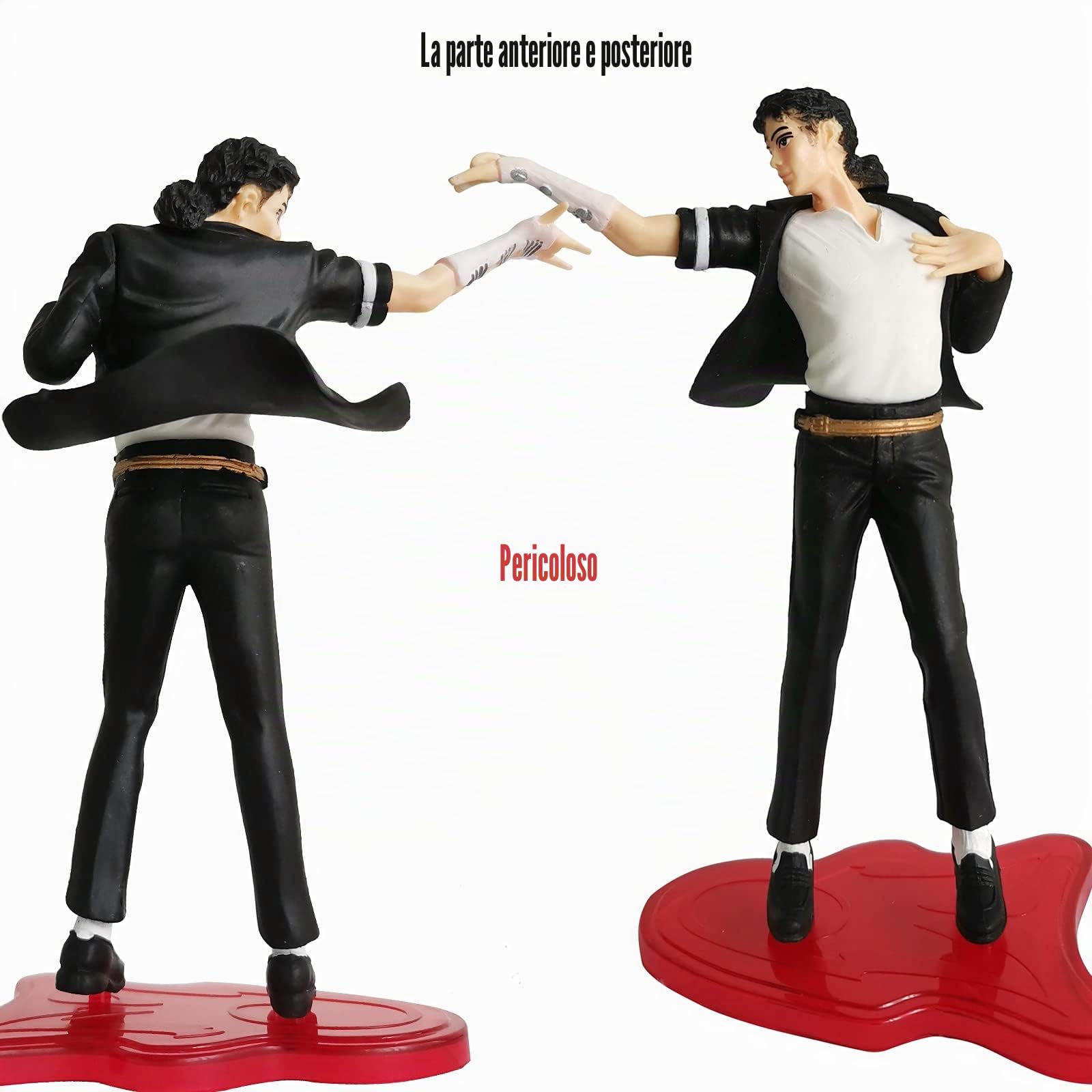5 Pack Michael Action Figure Rock King Classic Album Dolls MJ Action Figure Toy Playset