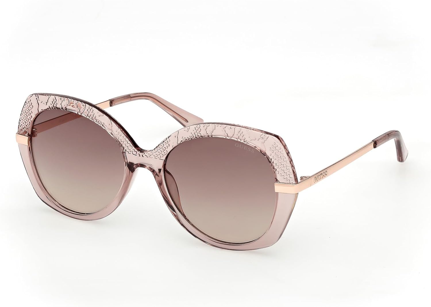 Guess GU00215 57F shiny beige 55/18/140 WOMAN Sunglasses