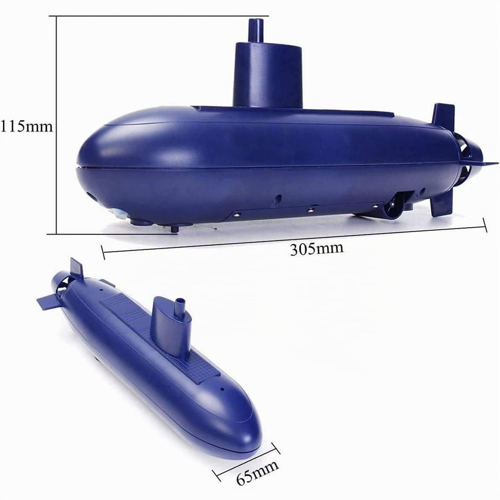Générique Mini sous-Marin rc 6 canaux télécommande sous l'eau Bateau rc Bateau étanche plongée Rechargeable Enfants Jouet Cadeau