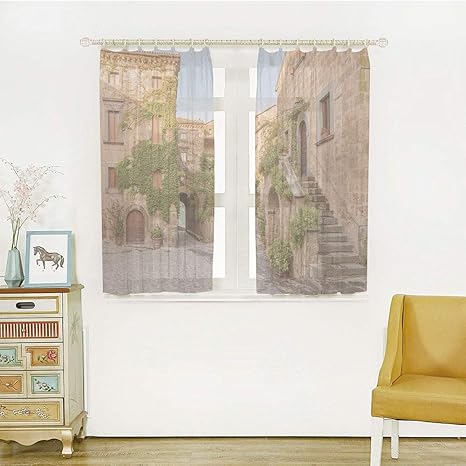 Amazon ミラーレースカーテンレールとタッセル除く 幅100cm 丈100cm昼間中から見えて外から見えにくい トスカーナ ブラーノ島村ヴェネツィアイタリア外の色とりどりの花と村の家 アイボリーグリーン カーテン ブラインド オンライン通販 Amazon ミラーレースカーテンレールとタッセル除く 幅100cm 丈100cm昼間中から見えて外から見えにくい トスカーナ ブラーノ島村ヴェネツィアイタリア外の色とりどりの花と村の家 アイボリーグリーン カーテン ブラインド オンライン通販