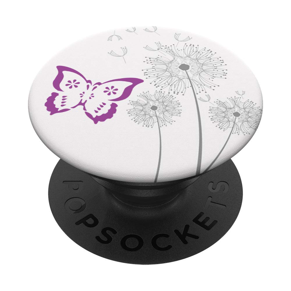 Cell Phone Button Pop Out Holder For Hand Yellow Sunflowers PopSockets PopGrip