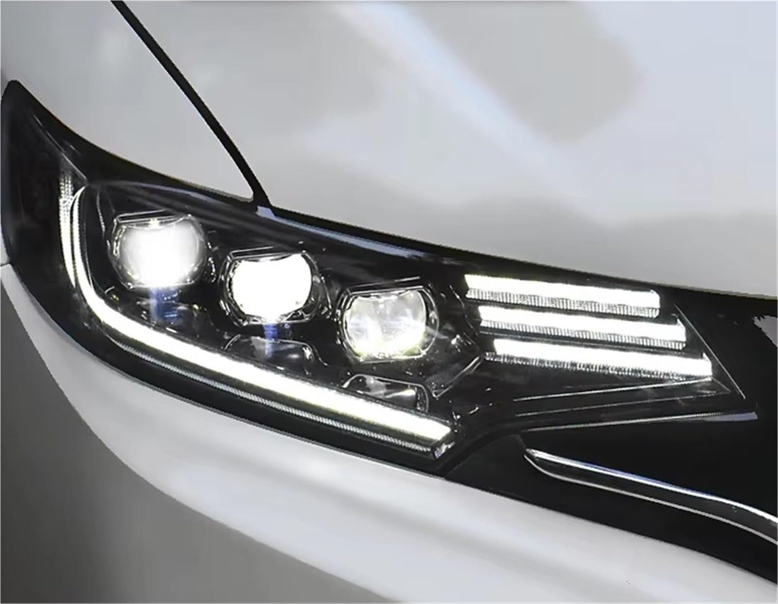 Gruppo Faro per Auto Fit GK5 2014-2020 Design Faro Completo DRL Lampada di Segnalazione dinamica Faro Anteriore Gruppo Luce Auto