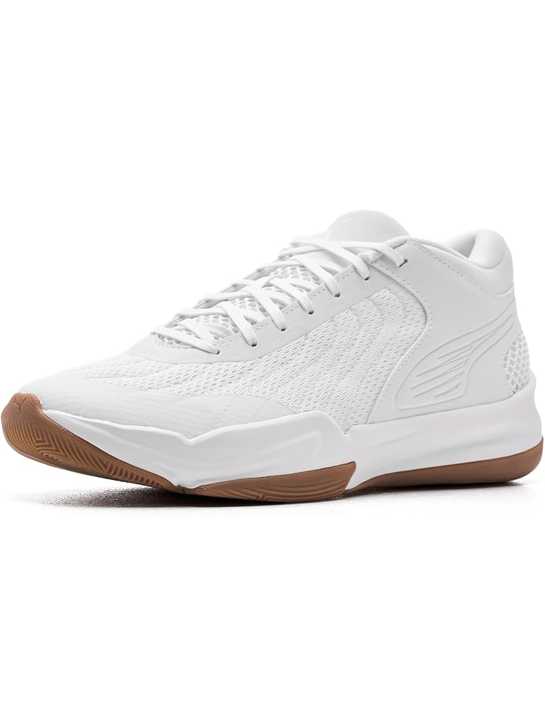 White PUMA Court Pro 2 Basketball Shoes