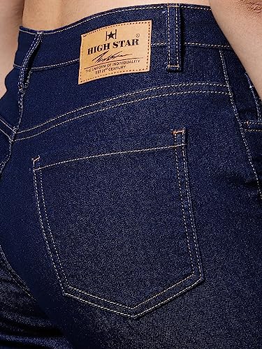 Image of HIGH Star Women's Regular Fit Mid Rise Jeans
