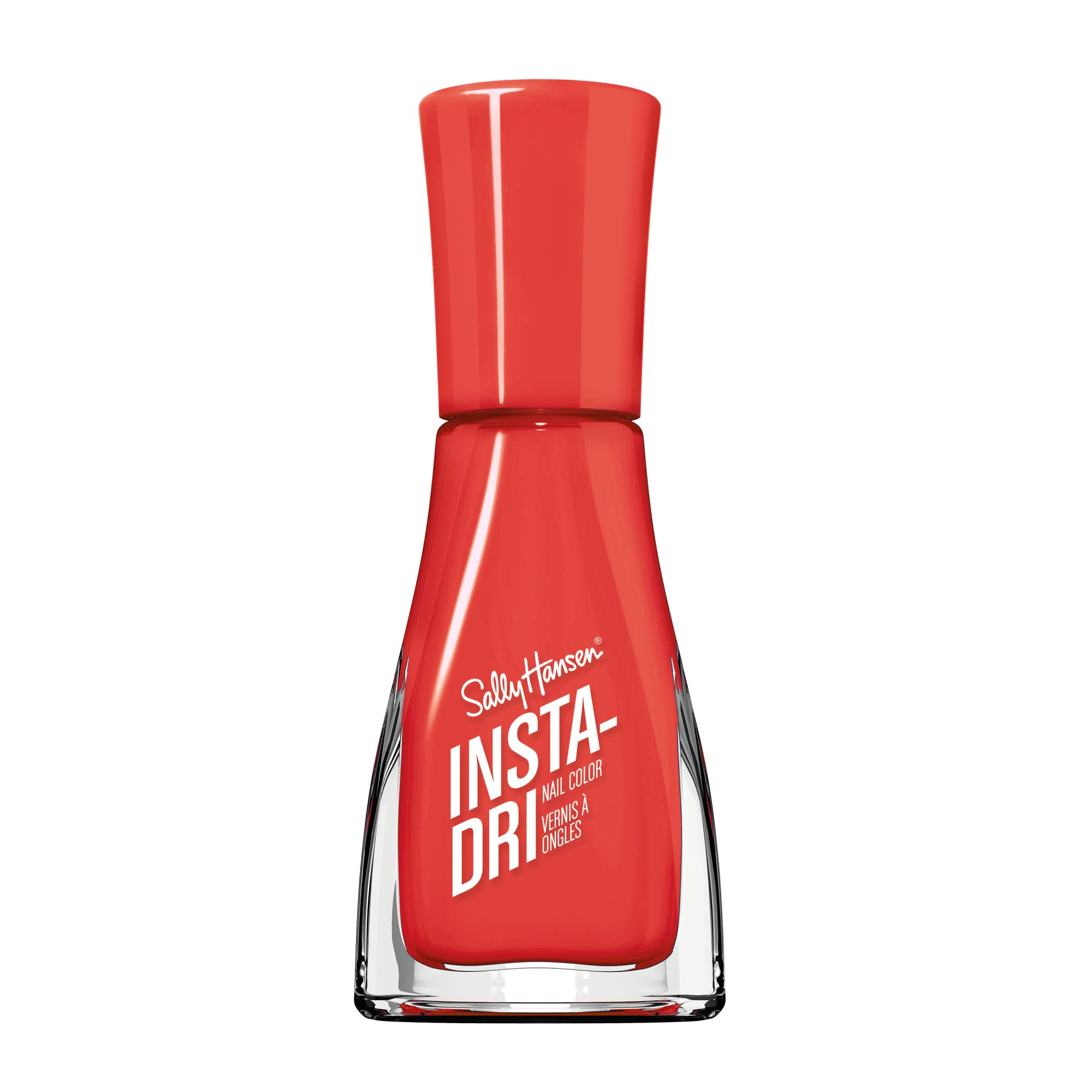 Sally Hansen Insta-Dri®, Hail Cherry, Quick Dry, Long Lasting, Streak-Free Shine, Red Nail Polish