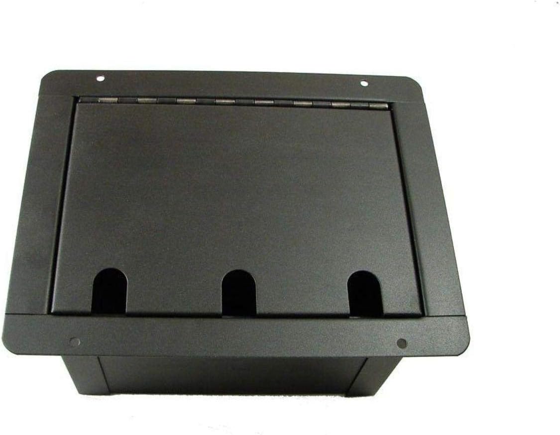 ProCraft Pro Audio Recessed Floor Pocket Box AC Duplex 6 XLR/Channels Any Config