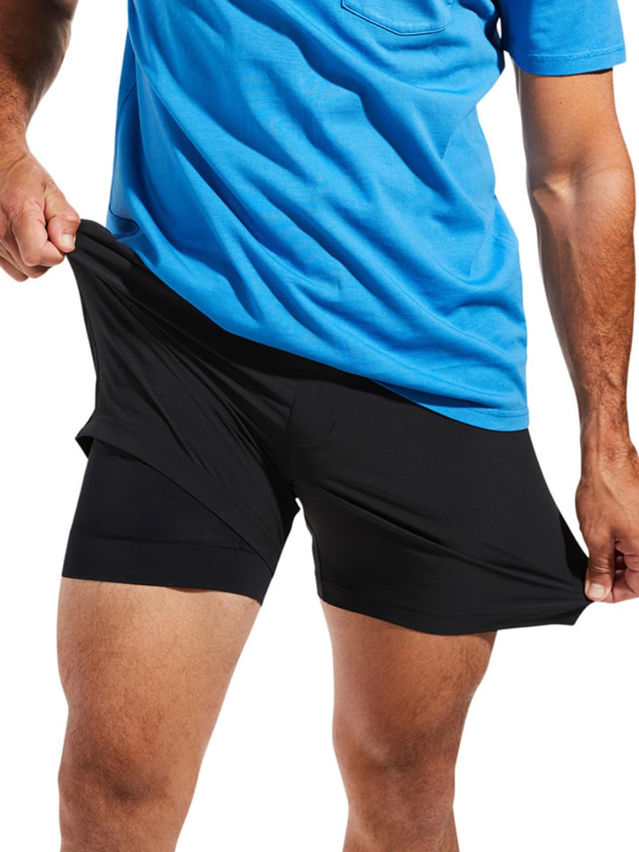 Chubbies Men's Compression Lined Performance Shorts 5.5" Inseam