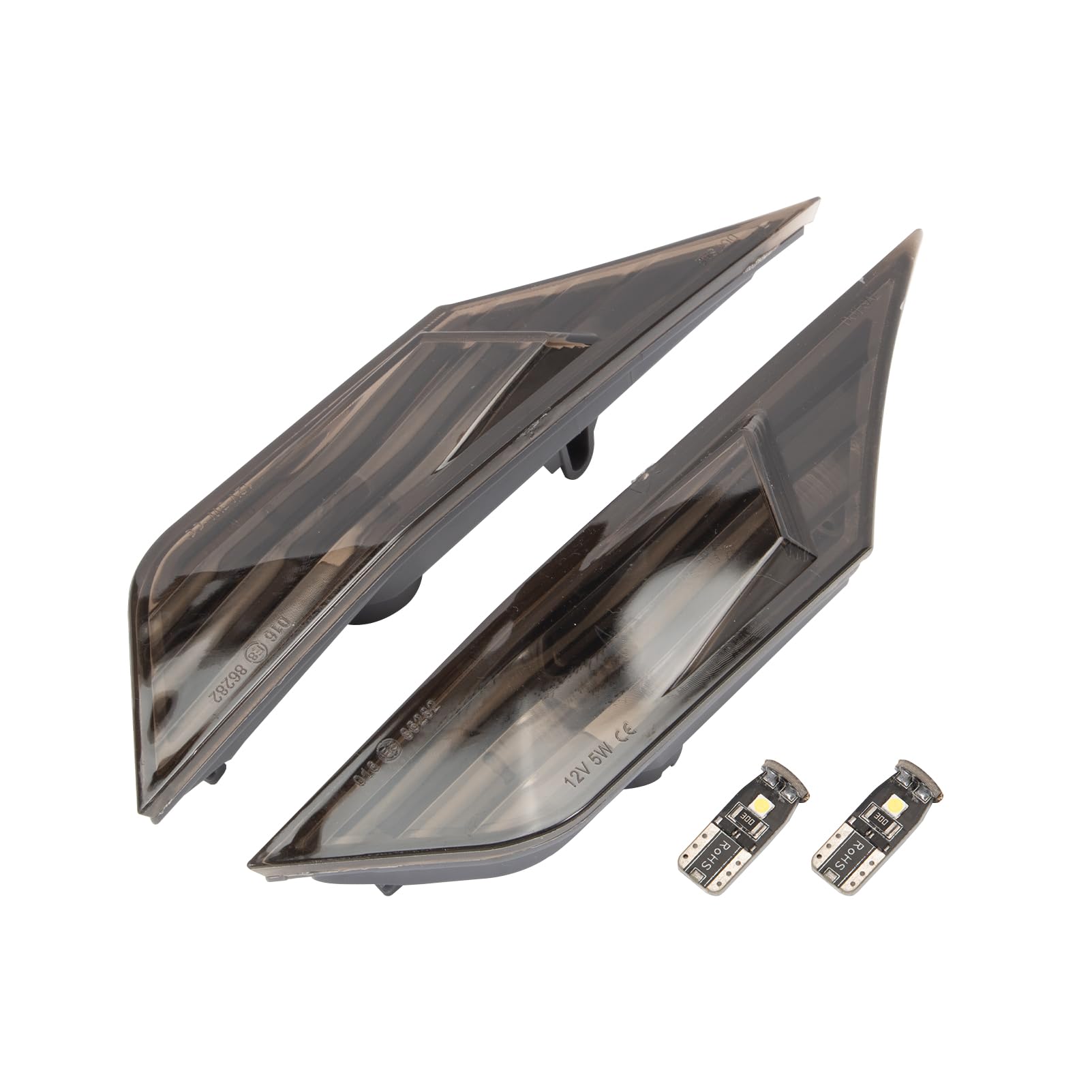 Para świateł obrysowych bocznych (białe) do MK10 Honda Civic 2016-2021 kierunkowskazy lampy kierunkowskazy boczne kierunkowskazy boczne 34300-TET-H01 34350-TET-H01