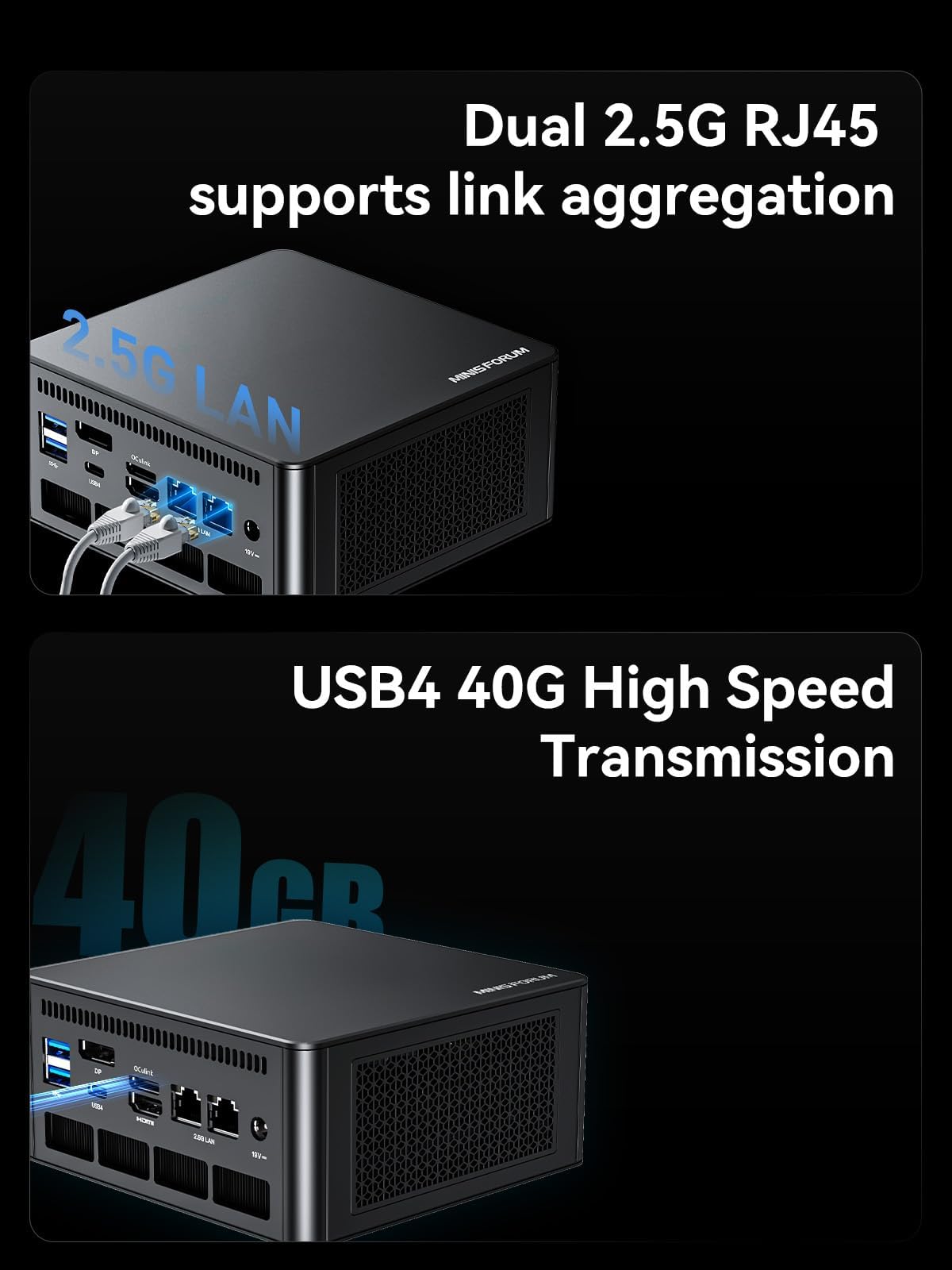 MINIS FORUM UM780 XTX Mini-PC AMD Ryzen 7 7840HS 32GB 1TB MINIS FORUM UM780 XTX Mini-PC AMD Ryzen 7 7840HS 32GB 1TB