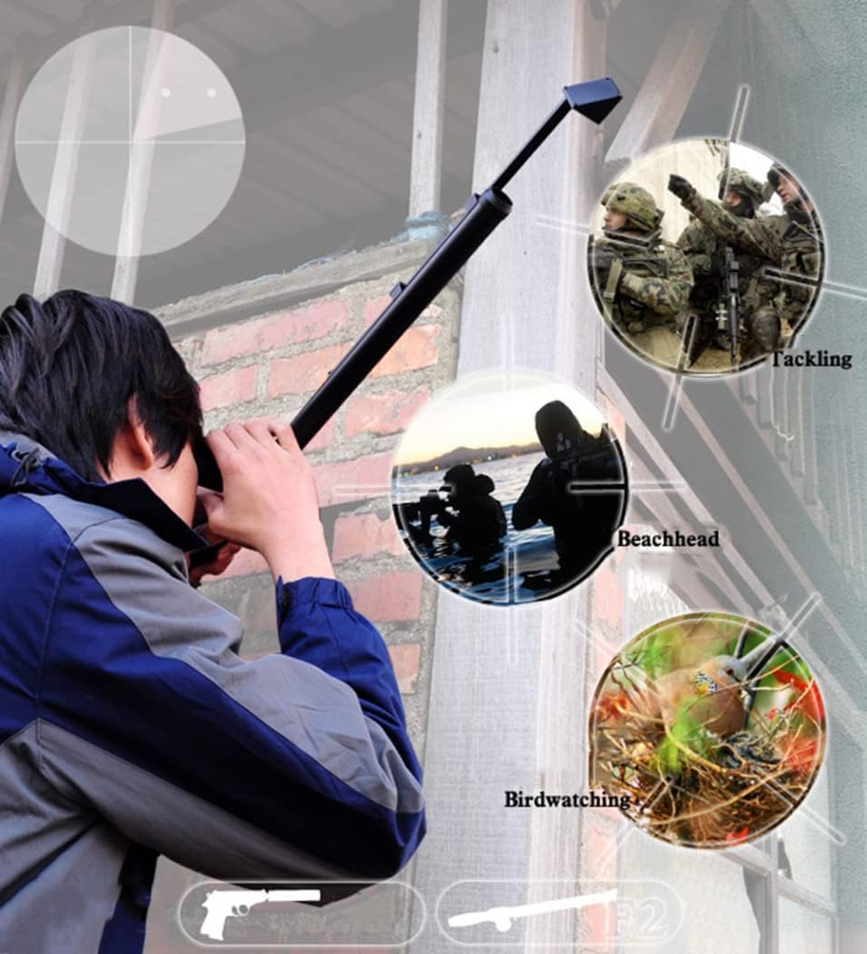 Tactical Periscope Adjustable - New Tactical 5x20 Magnification Optics Telescope - Featuring 360 Degree Spin