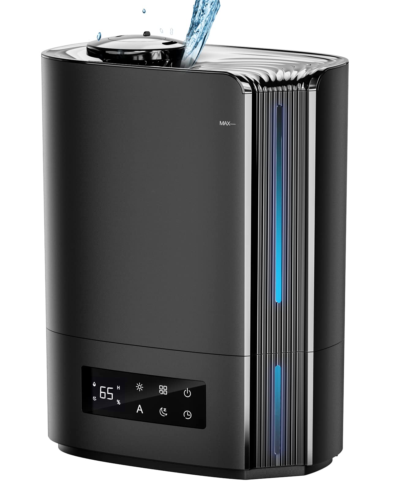 Humidifiers for Bedroom,6L Cool Mist Humidifiers with Humidistat and Timer,TABYIK Ultrasonic Top Fill Humidifier for Large Room Quiet,with Essential Oil Diffuser for Home Office