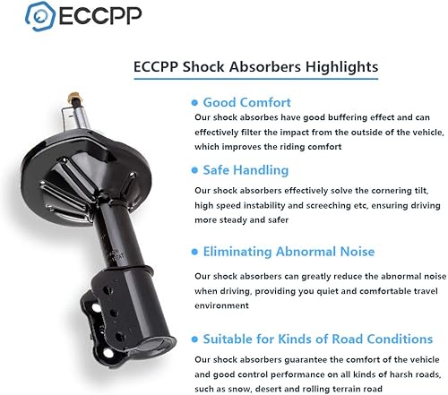 Miniatura 5 de Frontal Par Amortiguador Golpes Struts Fit 19982002Mazda 626