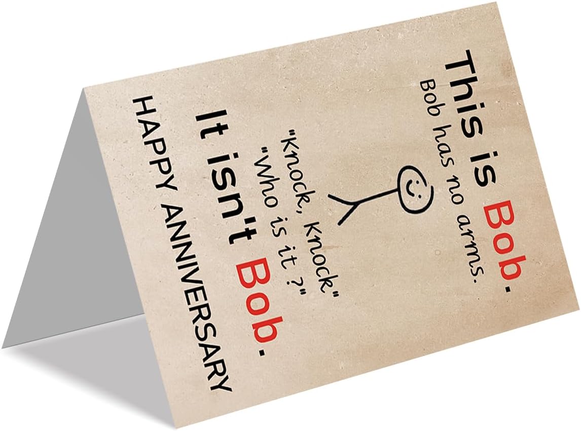 IDU Funny Anniversary Card Gifts for Men Women,Anniversary Card for Husband Boyfriend From Wife Girlfriend,Romantic 1st-10th Year Cards for Her Him - Image 7