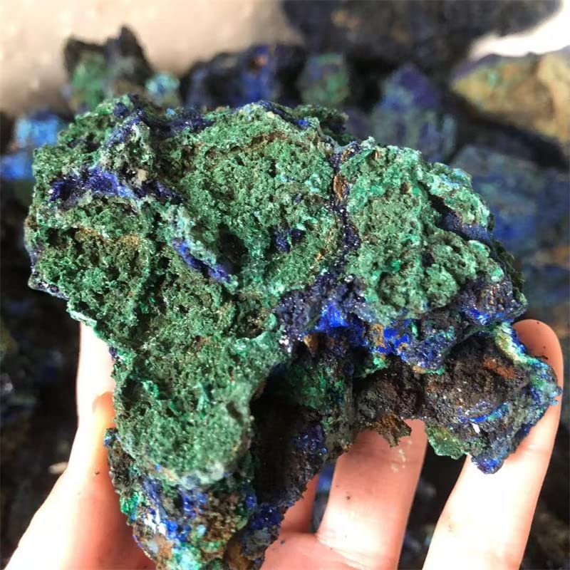 Amazon.co.jp: アズライト原石天然水晶結晶宝石原石装飾 - (色