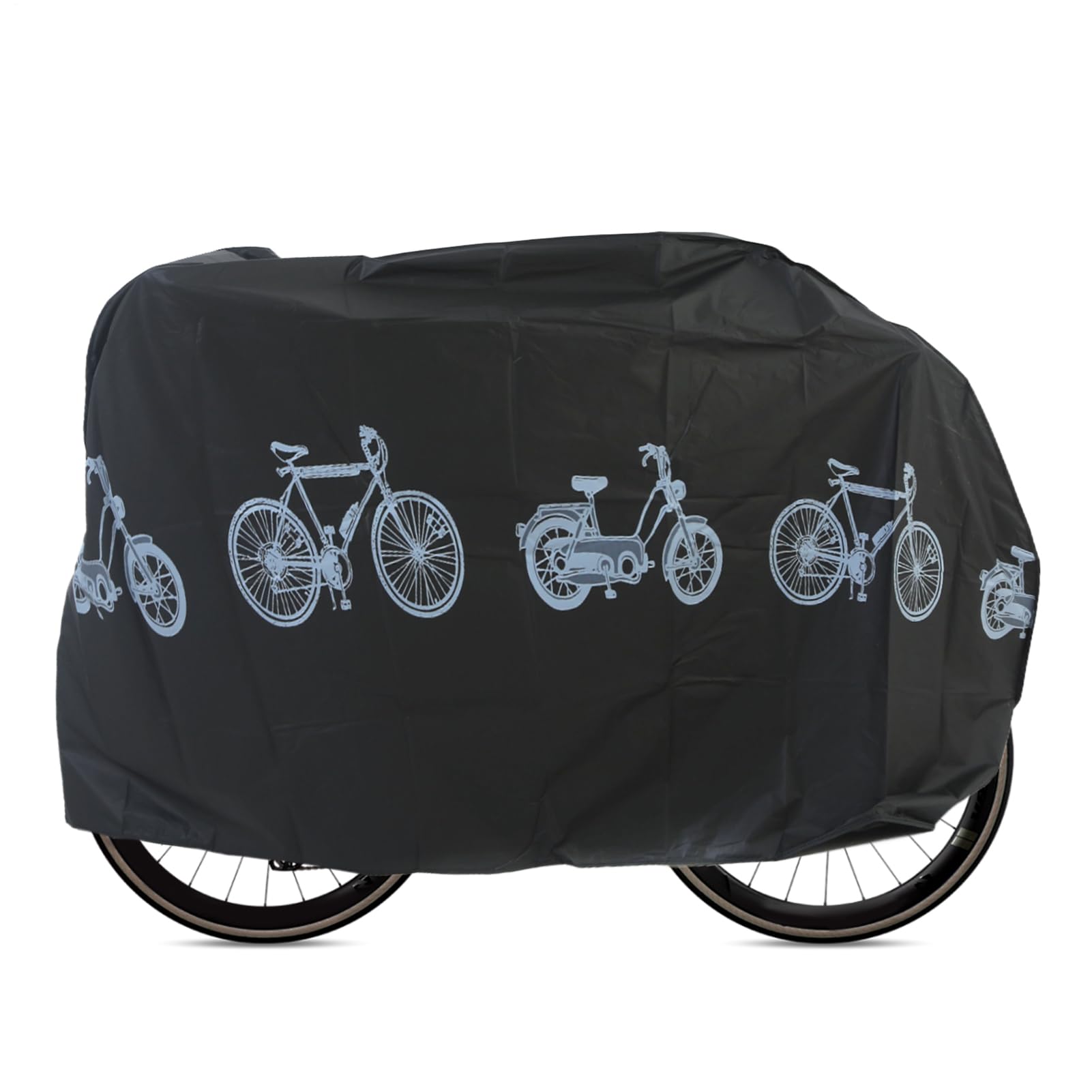 Waterproof Bike Cover - Lightweight Protective Tarp, Foldable Weatherproof Shield, Storage Design | Bicycle Shelter for Outdoor, Travel, Warehouse, Cycling, Transport, Rain, Dust, Activities