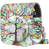 Fintie Protective Case for Fujifilm Instax Mini 70 - Premium Vegan Leather Bag Cover for Fujifilm Instax Mini 70 Instant Film Camera with Removable Adjustable Strap, Love Tree
