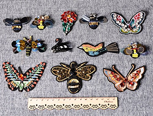 Westeng - Toppe termoadesive o da cucire per abiti...