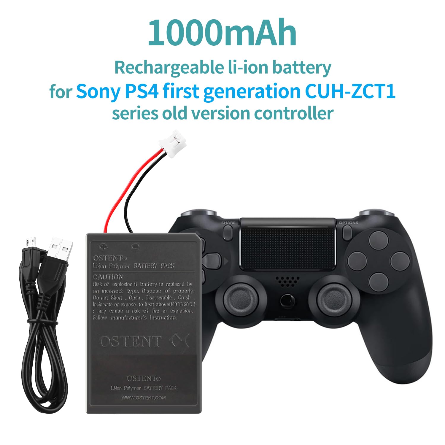 PS4本体とプラグ類、及びコントローラ×1 Amazon.co.jp: OSTENT バッテリーパック PS4 Bluetoothワイヤレス