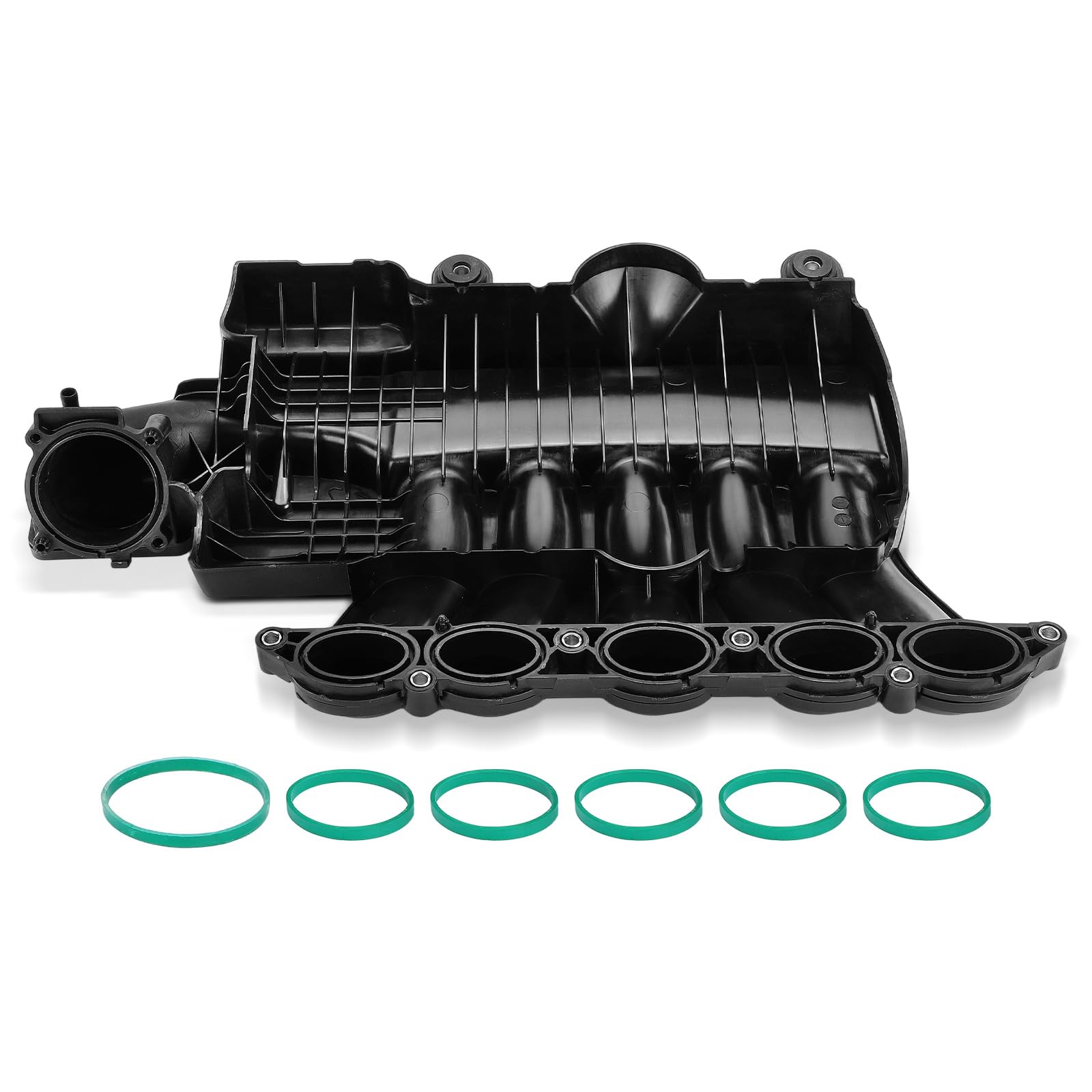 Frankberg Collettore di aspirazione con guarnizione 30646518 | Compatibile con: C30 533, V50 545, S40 II 544, C70 II Cabriolet 542