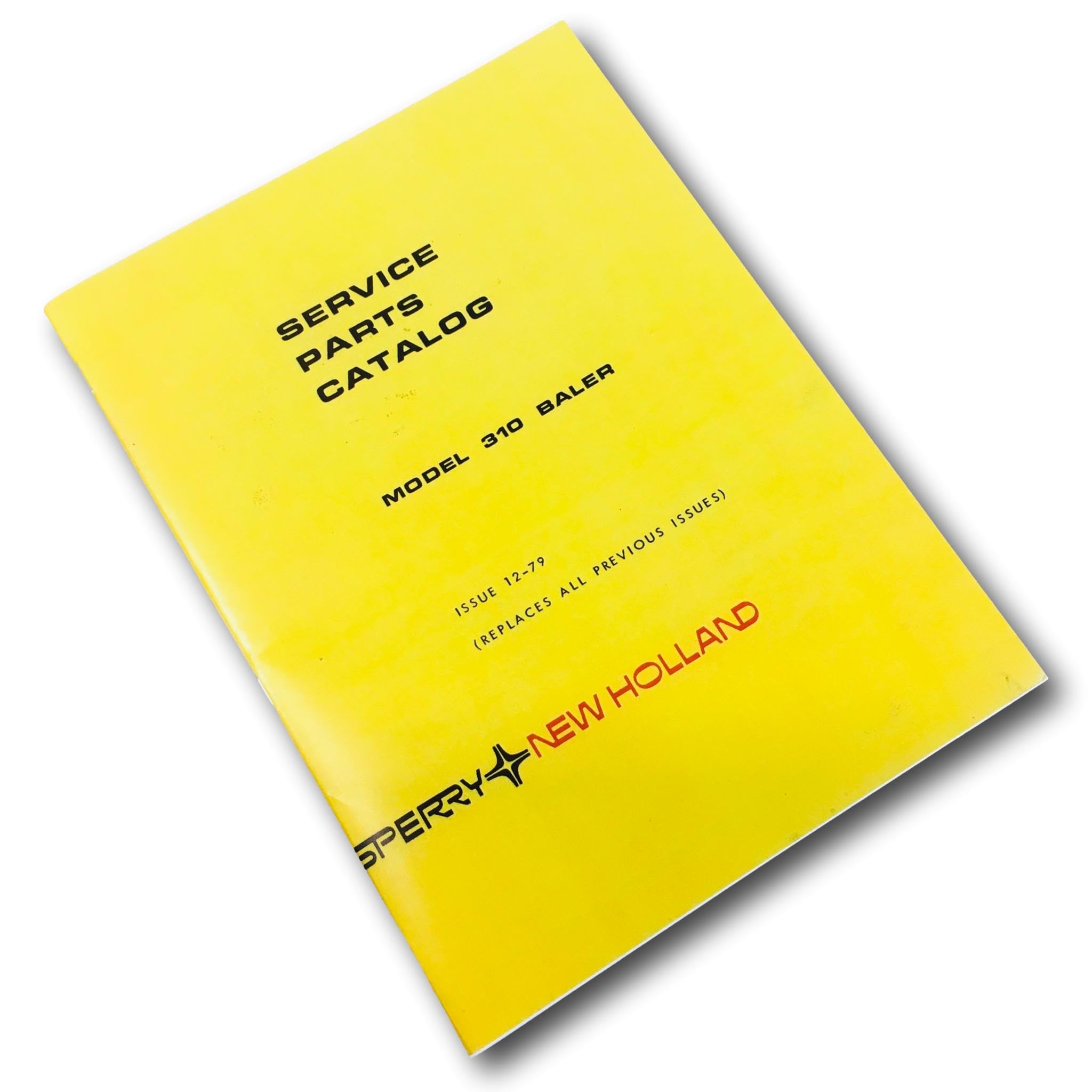 Service Parts Catalog Manual for New Holland Model 310 Baler Small Square Hay Baler Schematic Exploded Views