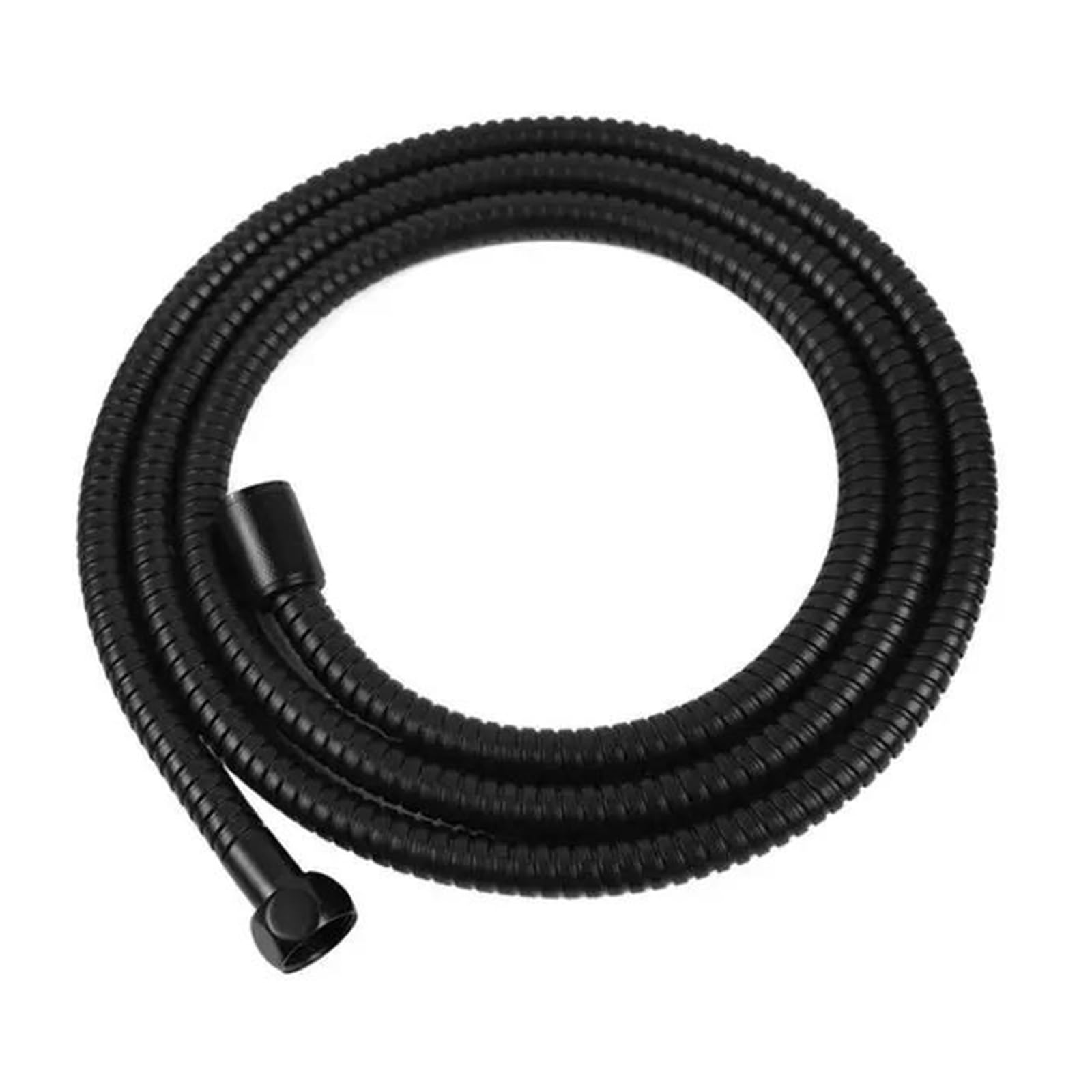 Soffione doccia ad alta pressione con pannello grande da 16 cm, risparmio idrico, filtro a 3 modalità, arresto con un tasto, spruzzatore per massaggio ad acqua(1.5m Black Hose)