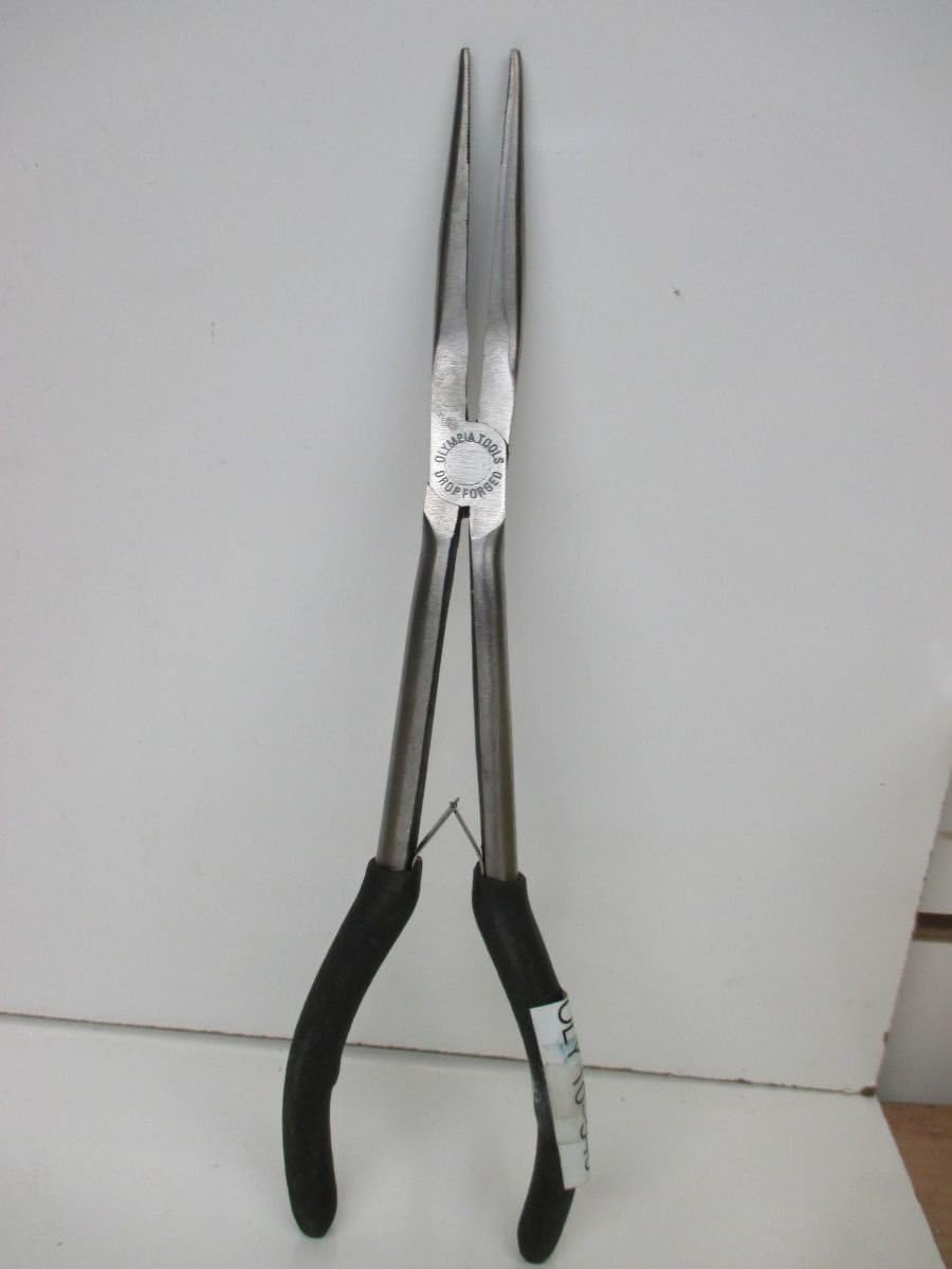 Olympia Tools 10546 11Inch Longnecks Pliers, 15 Degree Offset
