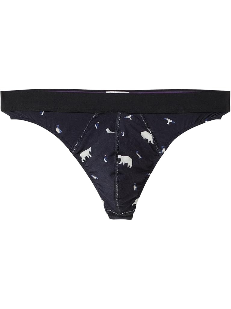 Blue MeUndies Pouch Front Thong