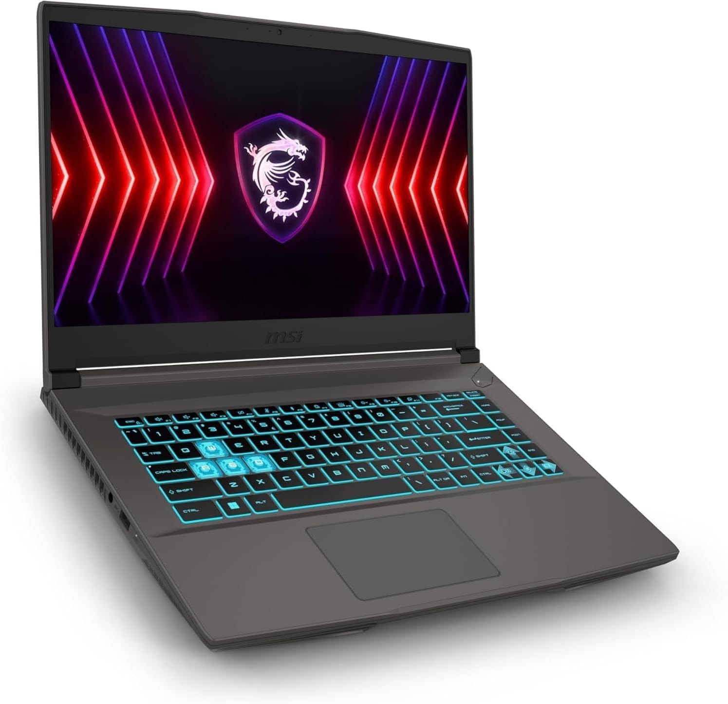 MSI Thin 15 B13UC Laptop, Intel Core i7-13620H, Display 39,6 cm (15,6") IPS 144Hz, 32GB DDR4, 1TB NVMe SSD, GeForce RTX 3050 4GB, Grigio, Notebook Gaming con Windows 11 Pro