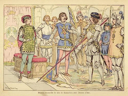Toile Jeanne d'Arc Paul De Semant Impression d'Art Murale Premium