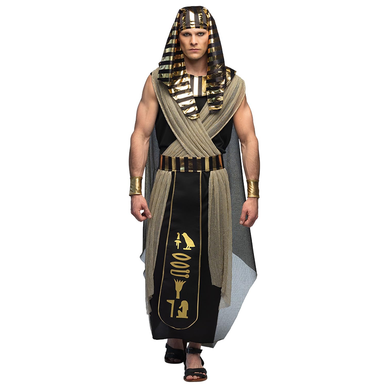 Boland - Disfraz Faraon Anubis para adulto, carnaval, fiesta tematica y cosplay, disfraces para hombre